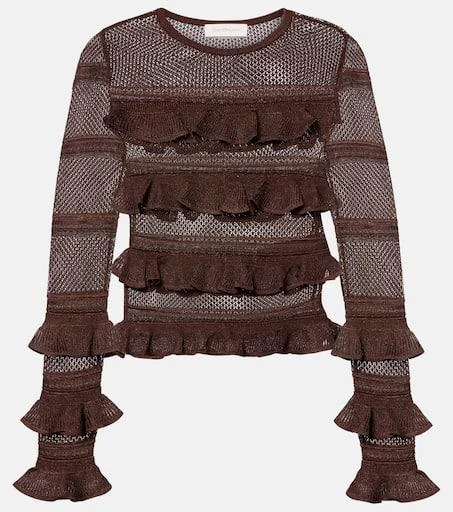 Zimmermann Hypnotic ruffled top 1