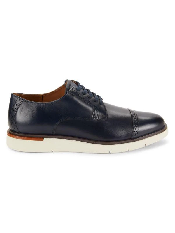 NEW ALLEN EDMONDS men\'s caleb leather lace-up dress shoes in brown Allen Edmonds  main image 2