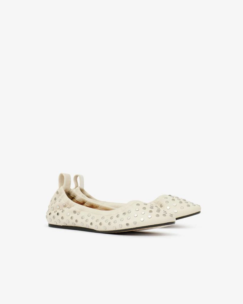Isabel Marant ISABEL MARANT, BELNA BALLET SHOES - Women - White - 40 1
