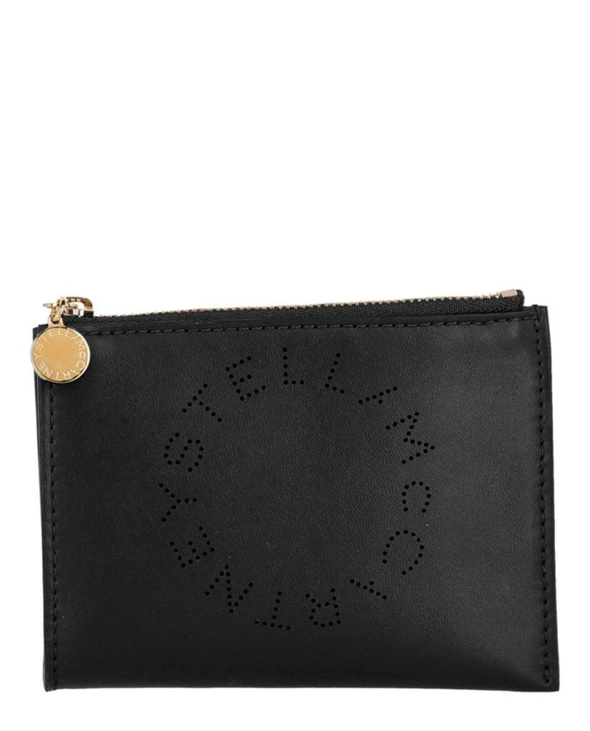 Stella McCartney Perforated Logo Zip Pouch 3