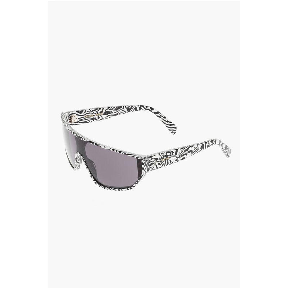 Celine Celine Animal Patterned Frame Shield Sunglasses