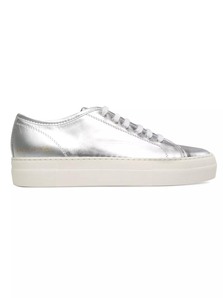 Common Projects Tournament Super Leather Low-Top Sneakers