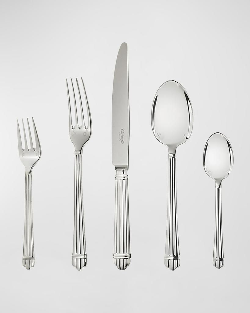 Christofle Aria 5-Piece Silver-Plated Flatware Place Setting