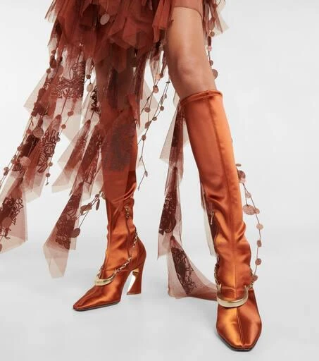 Zimmermann Embellished knee-high boots 4