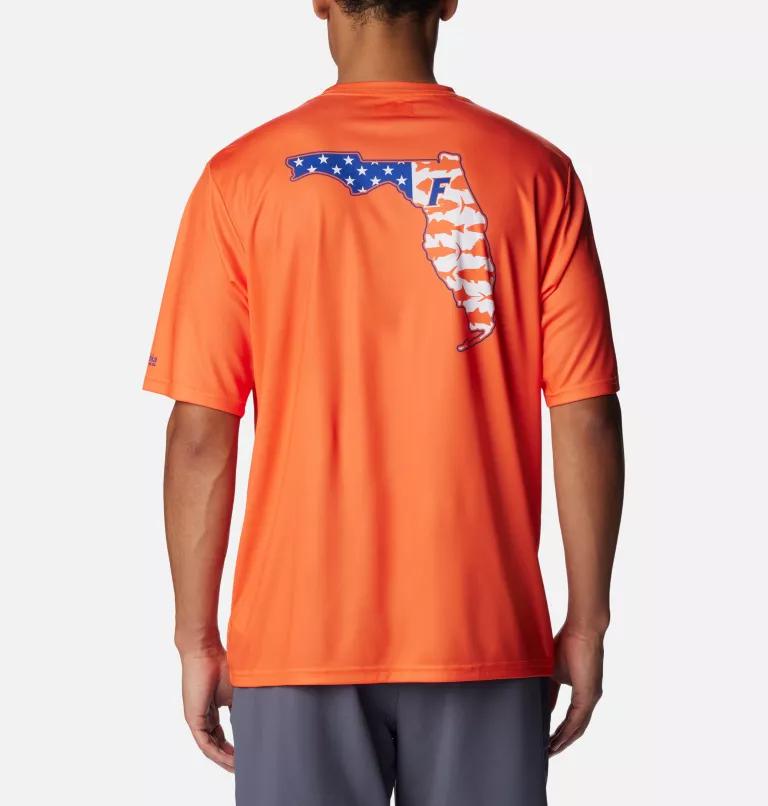 Columbia Columbia Men's Collegiate PFG Terminal Tackle  Short Sleeve Shirt - Florida-