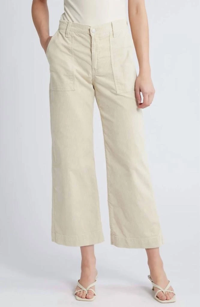 AG Jeans Ag Jeans - Saige Wide Leg Crop Corduroy Jean 1