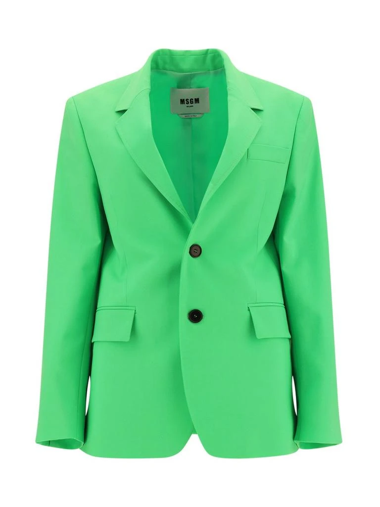 MSGM MSGM Single-Breasted Tailored Blazer 1