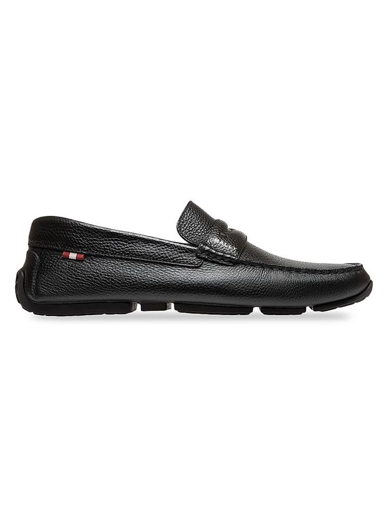 Bally Black Grained Deer Leather Nadim Mocassin - NWT Men main image 3