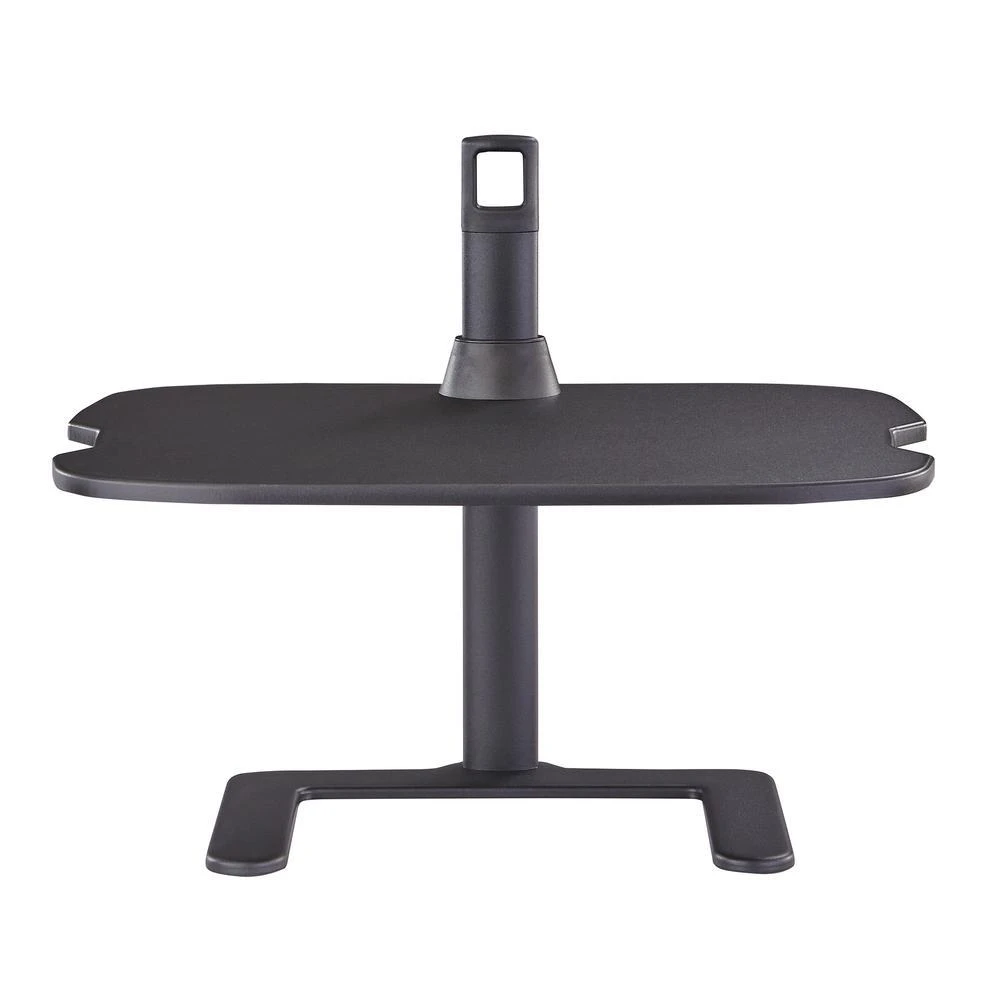 Safco Stance Height-Adjustable Laptop Stand - Black 2