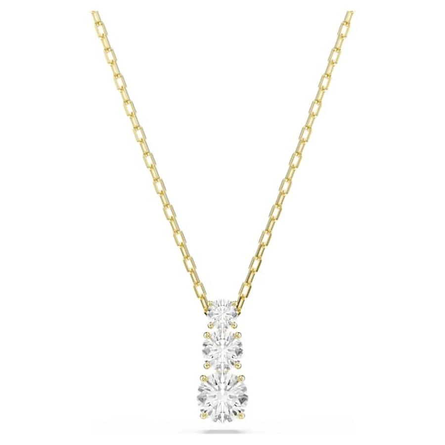 Swarovski Stilla Attract Gold-Tone Plated Pendant Necklace