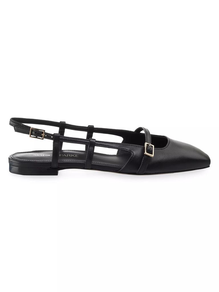 Marion Parke Mary Jane Sling Flats