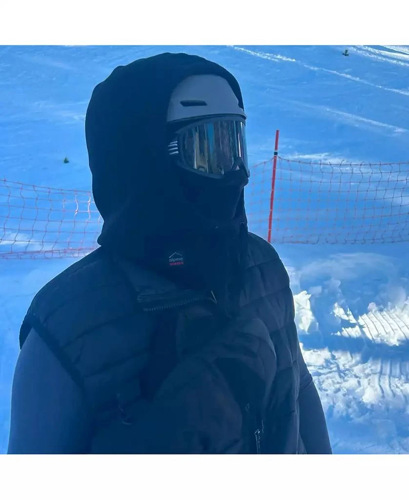 Alpine Swiss Men's Fleece Winter Ski Mask Balaclava Warm Face Head Cover Helmet Hood 3