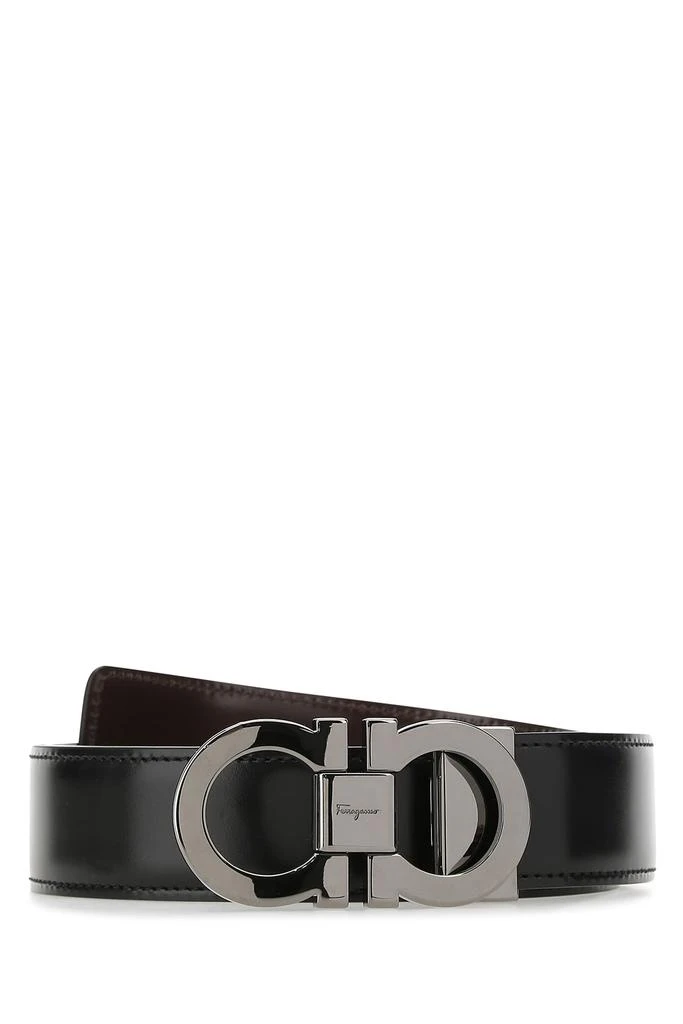 Black on black limited time ferragaumo belt FERRAGAMO Salvatore Men main image 4