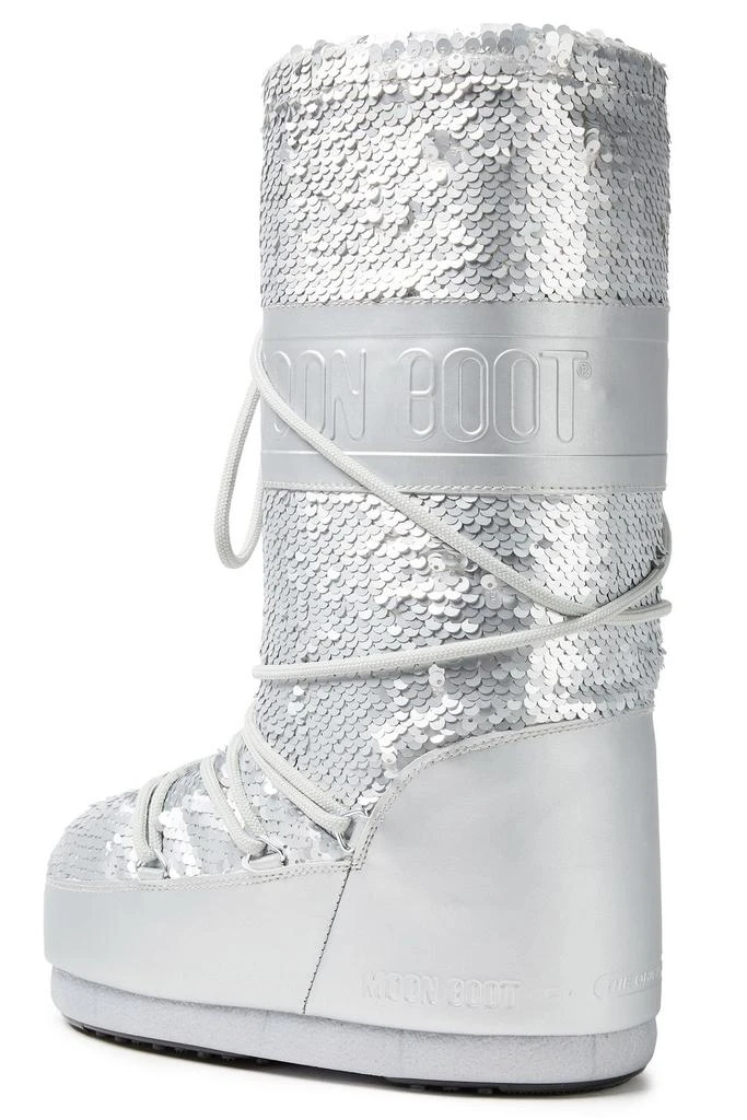 MOON BOOT Sequined shell snow boots 3