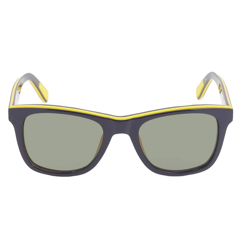 Lacoste Polarized Green Square Unisex Sunglasses L781SP 414 52 1