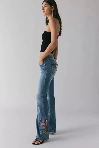 True Religion True Religion Tattoo Crystal Becca Mid-Rise Bootcut Jean 4