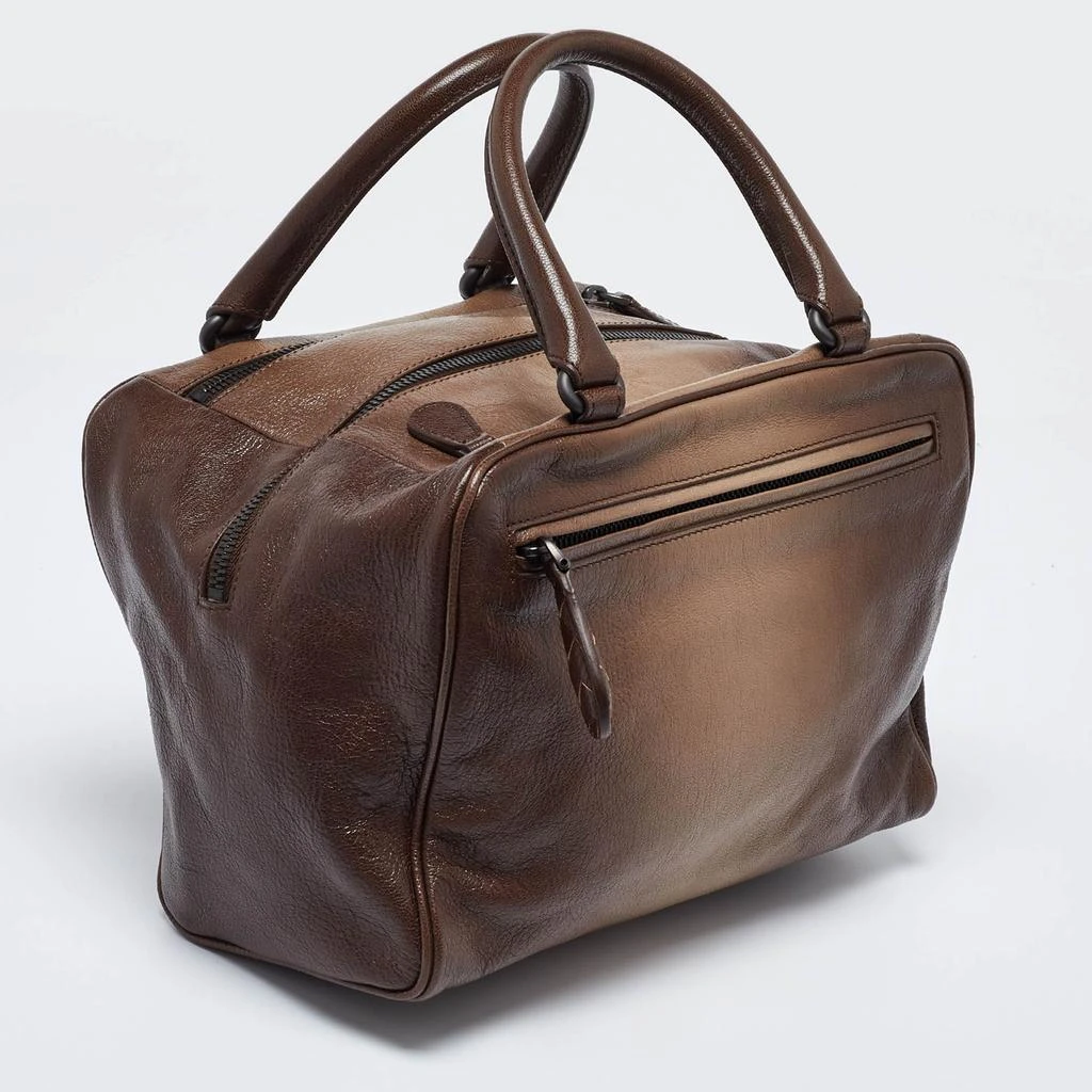 Bottega Veneta Brown Ombre Leather Brera Bowler Bag 2