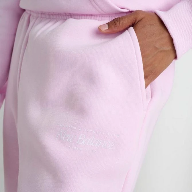 New Balance Women's New Balance Logo Cuffed Jogger Pants 5
