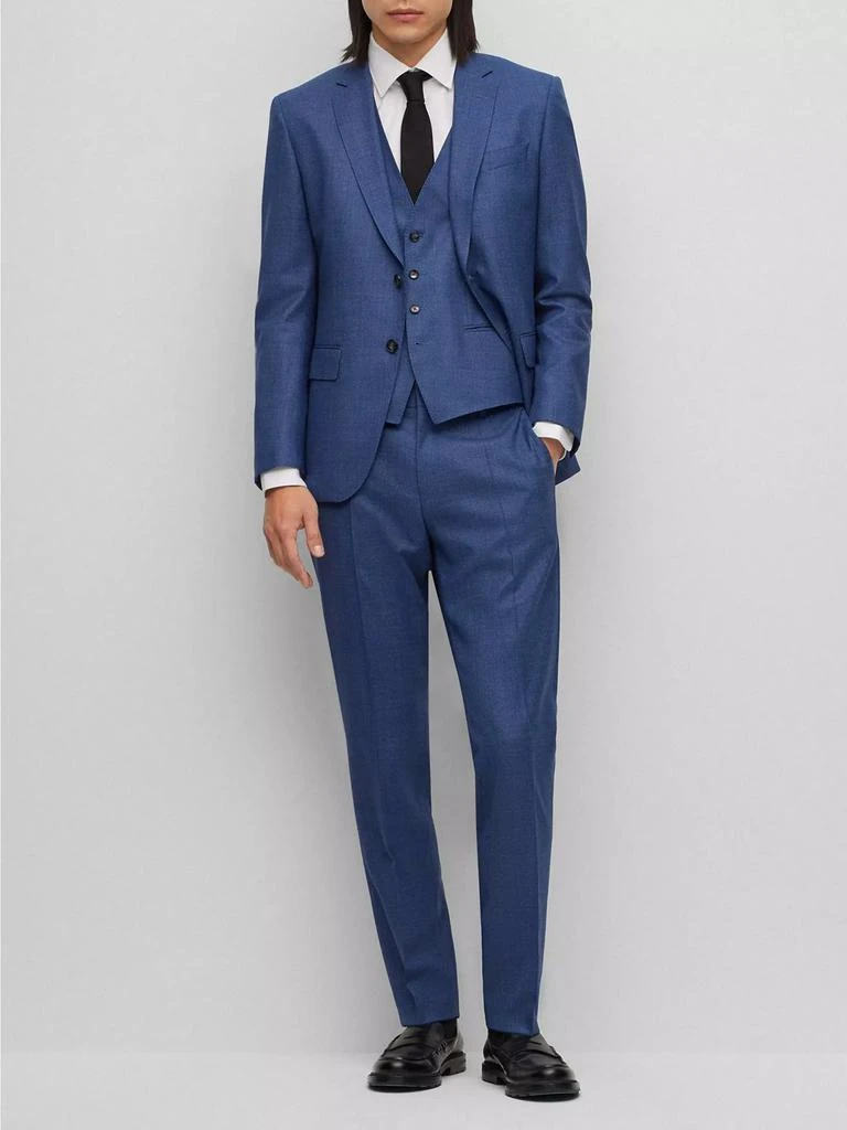 Hugo Boss Three-Piece Slim-Fit Suit in a Wool Blend 6