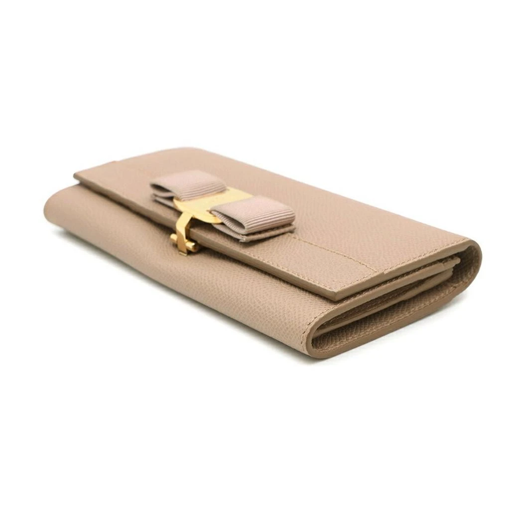 Salvatore Ferragamo Leather Long Wallet (Bi-Fold) (Pre-Owned) 2