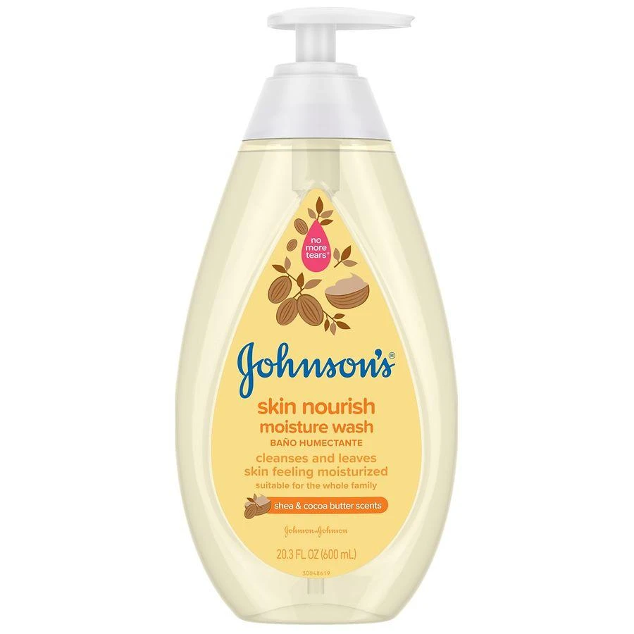 Johnson's Baby Skin Nourish Moisture Wash, Shea & Cocoa Butter 1