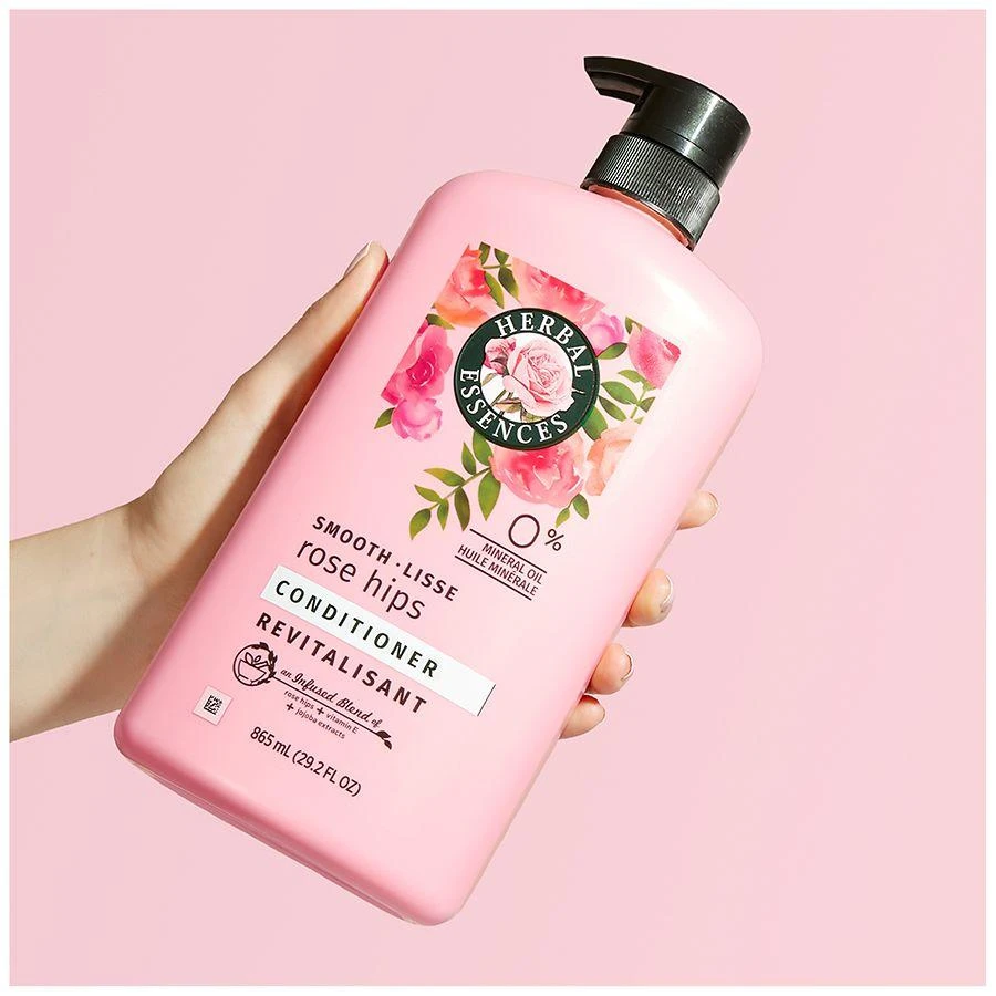 Herbal Essences Smooth Collection Conditioner Luscious floral bouquet with rose petal top notes 7