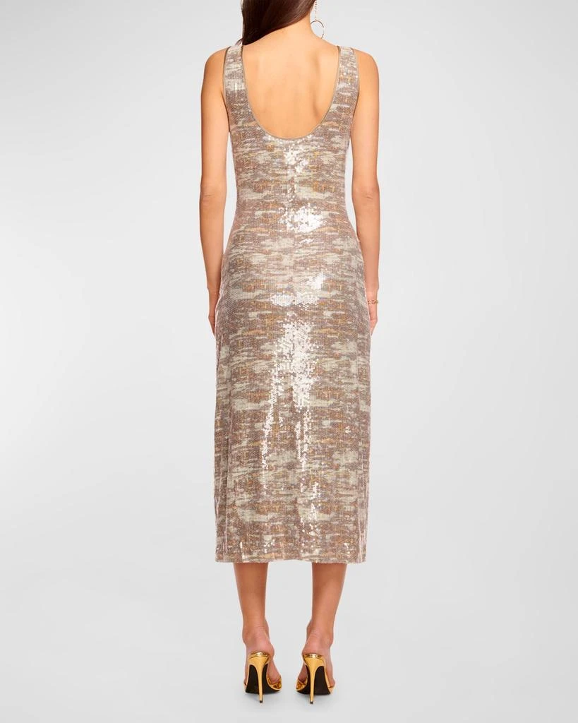 Ramy Brook Artie Sequined Camo Slip Dress 3