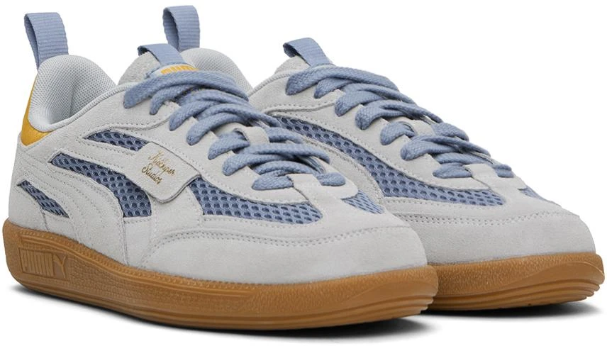 KidSuper Gray & Blue Puma Edition Palermo Sneakers 4