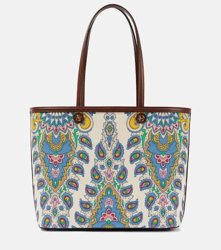 ETRO Essential Large canvas tote bag 1
