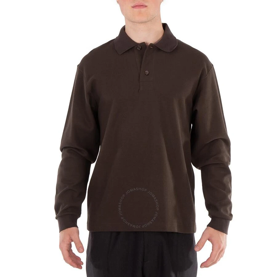 Burberry Long-sleeve Cotton Polo Shirt 1