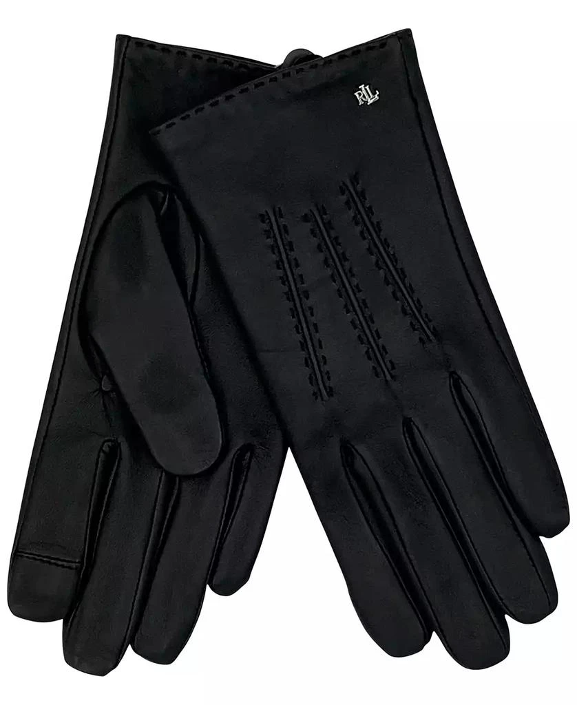 Ralph Lauren Pick Stitch Leather Gloves 1