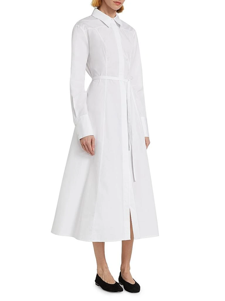 CO Cotton Poplin Tie-Waist Shirtdress 4