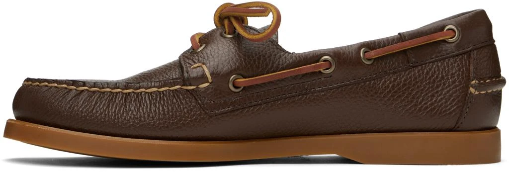 SEBAGO Brown Portland Martellato Boat Shoes 3