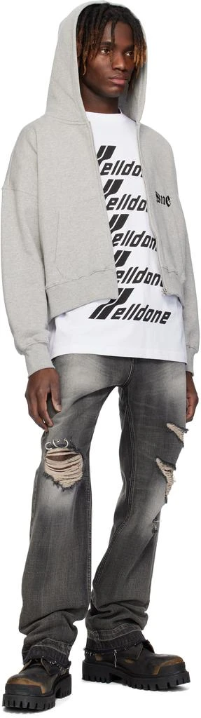 We11done Black Distressed Jeans 4