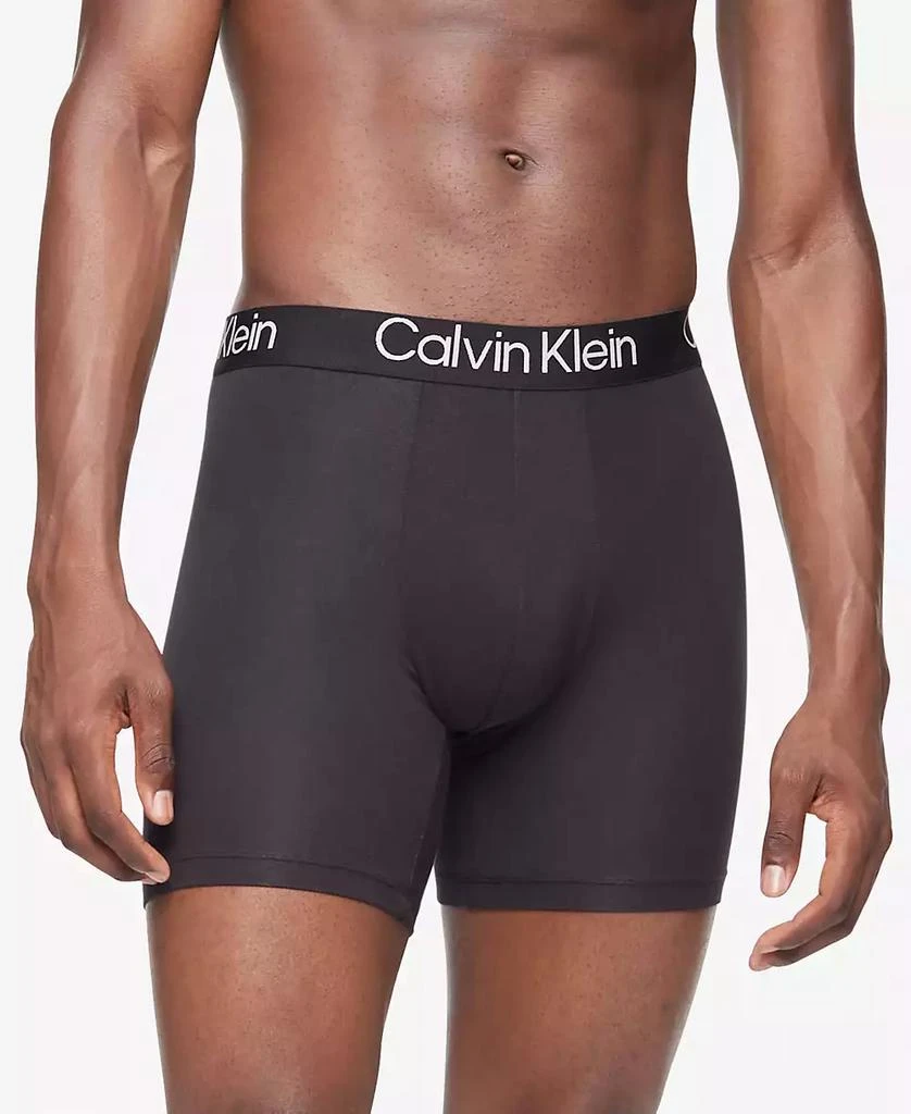 Calvin Klein Men's 3-Pack Ultra Soft Modern Modal Boxer Briefs Underwear 3