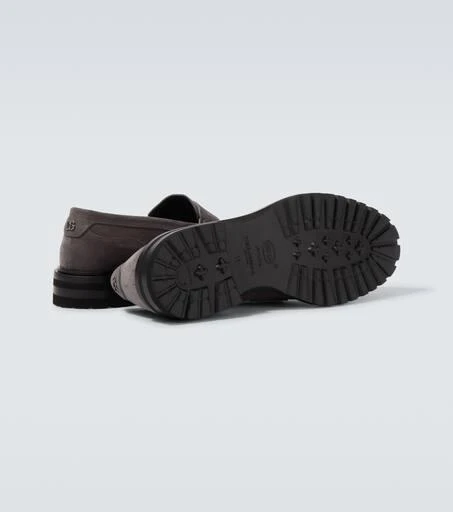 Dolce 
Gabbana Altavilla suede penny loafers 7