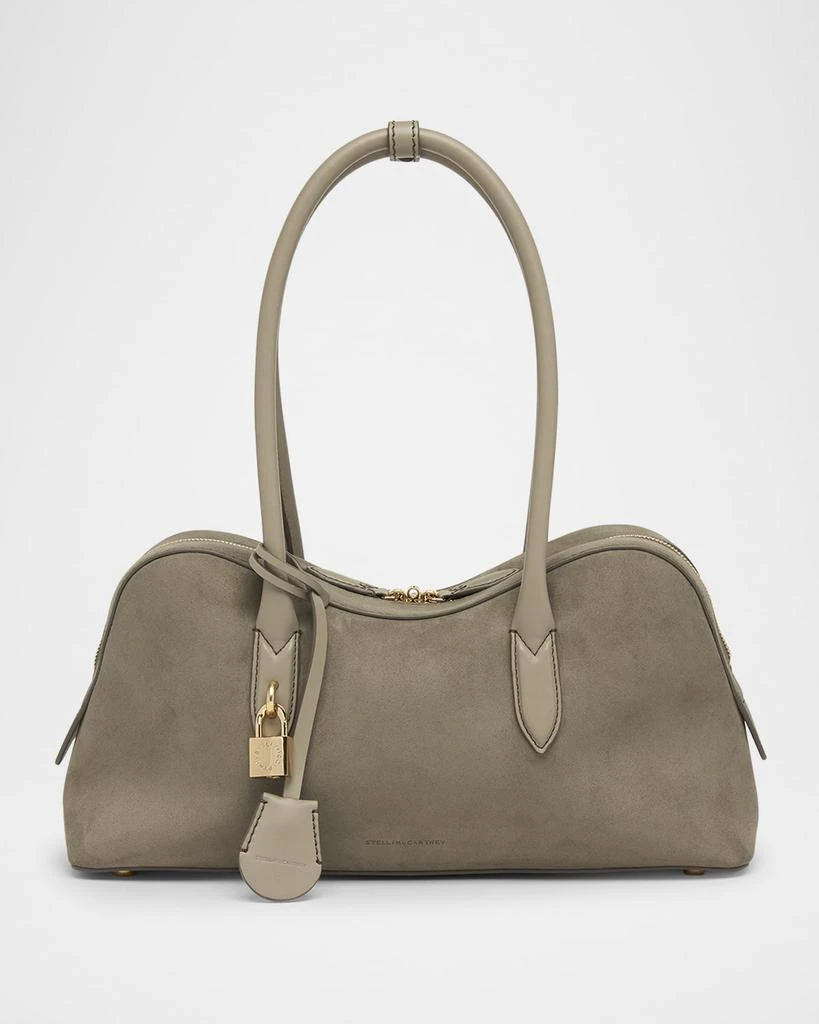 Stella McCartney Ryder Vegan Suede Shoulder Bag 1