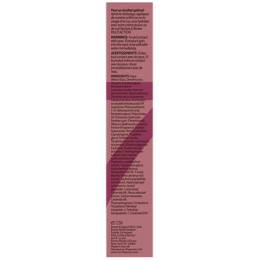 No7 Restore & Renew Multi Action Face & Neck Serum 4