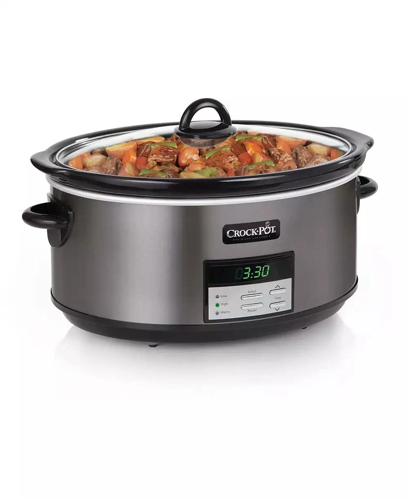 Calphalon Stainless Collection 8-Qt. Programmable Slow Cooker 1