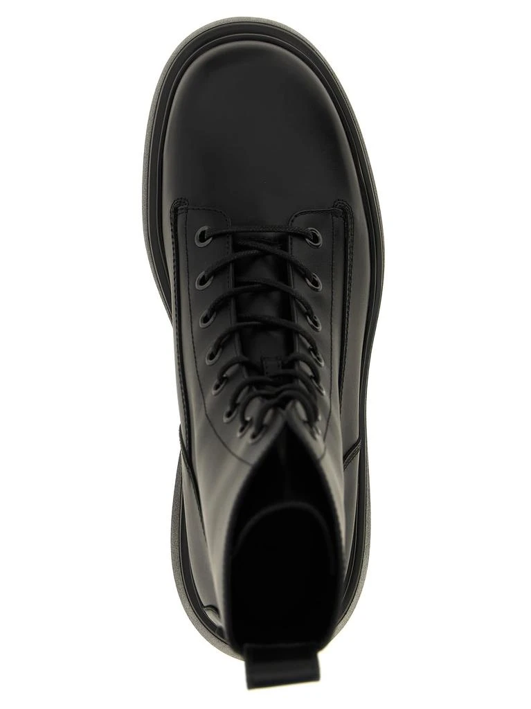 Tod's Leather Combat Boots 2