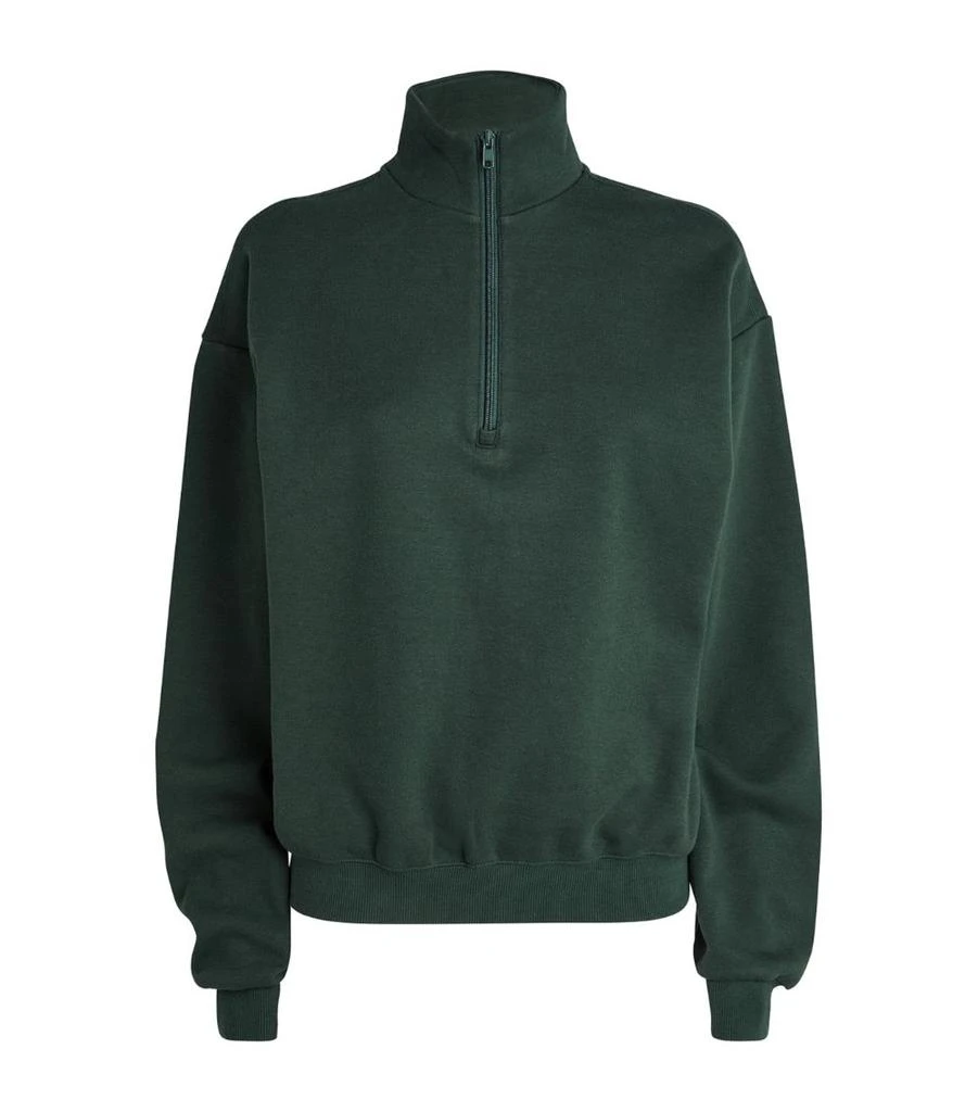 Skims Fleece Half-Zip Classic Sweatshirt 1