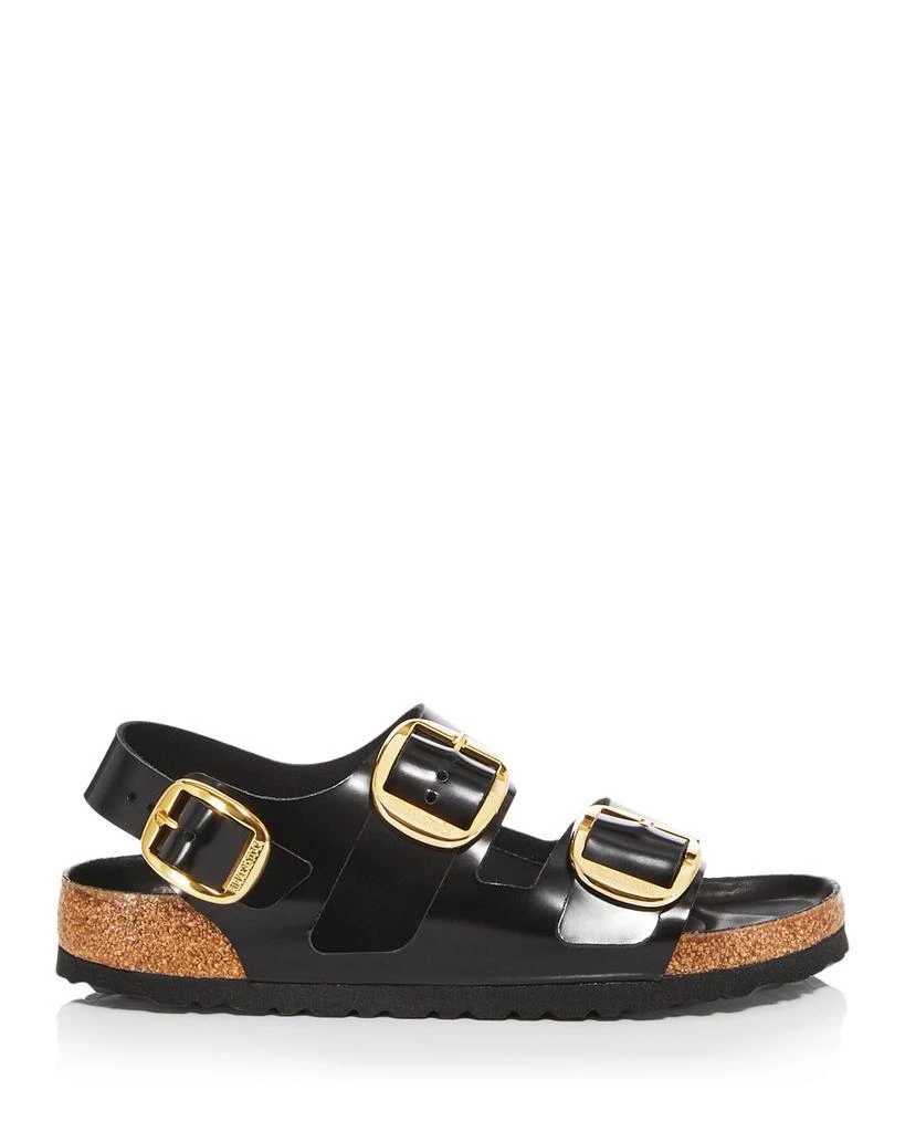 Birkenstock Women's Milano High Shine Big Buckle Sandals 6