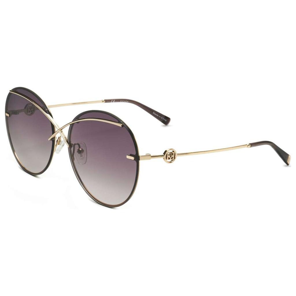Escada Escada Women's Gold Rectangular Sunglasses