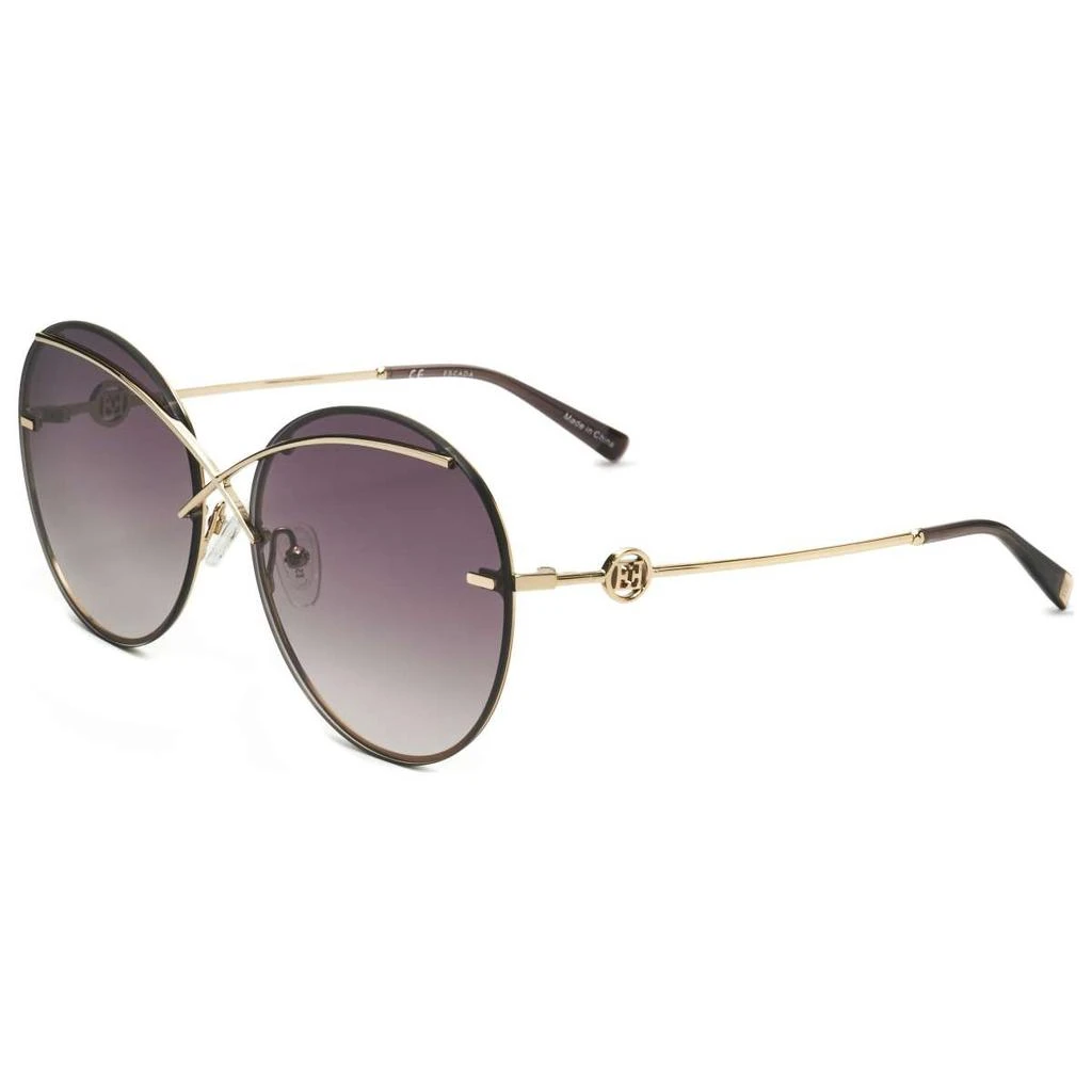 Escada Escada Women's Gold Rectangular Sunglasses 1