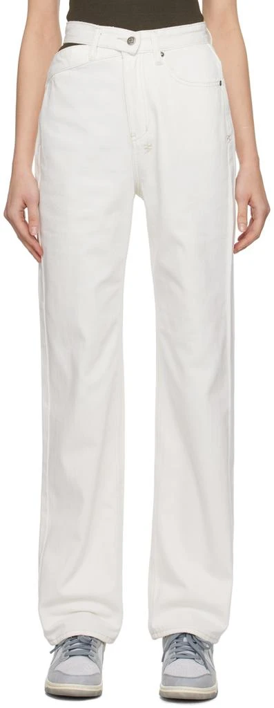 Ksubi White Detached Halo Jeans 1