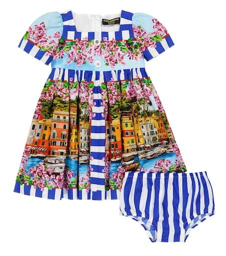Dolce & Gabbana Baby Portofino dress and bloomers set 1