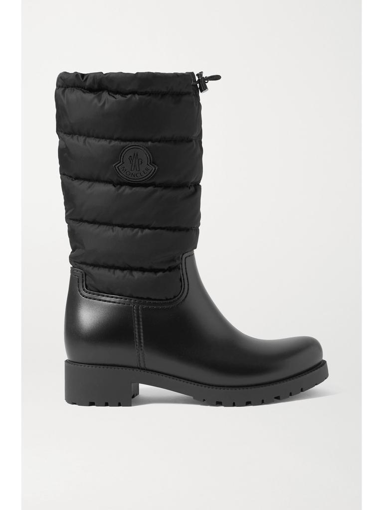 Moncler Moncler Misty Round-Toe Rain Boots - Rain Boots