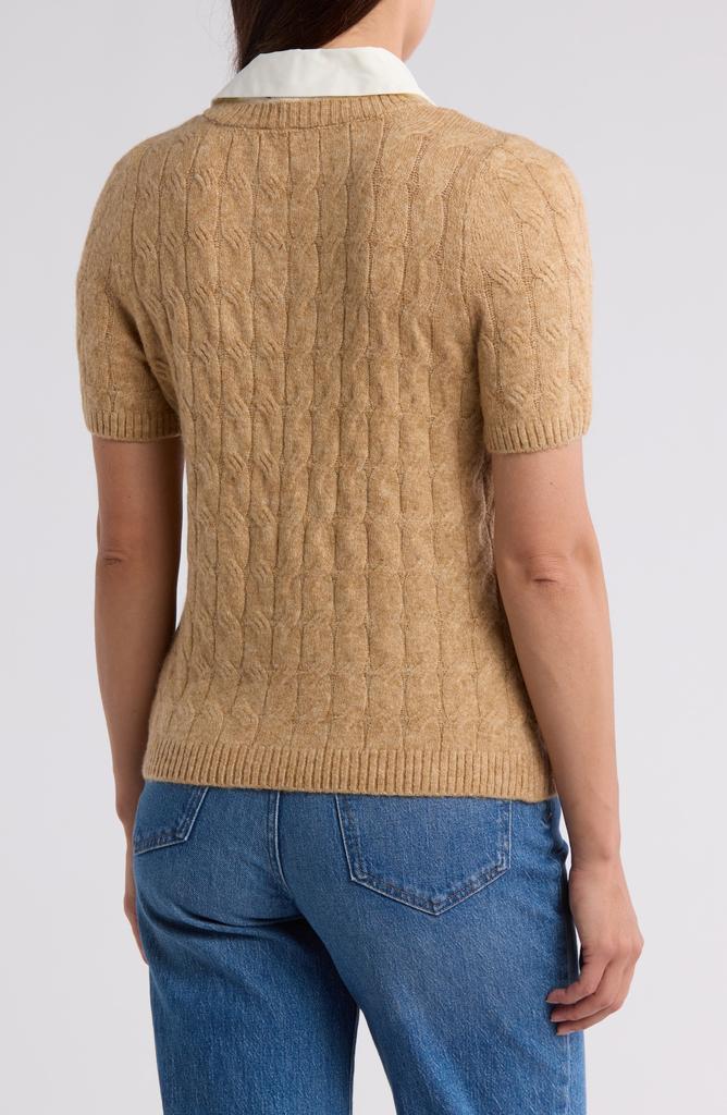 1. State Twofer Cable Stitch Sweater
