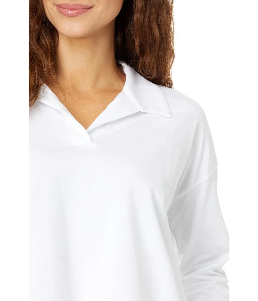 Eileen Fisher Boxy Henley Top 3