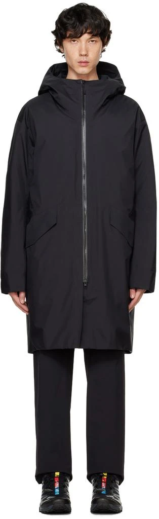 Veilance Black Monitor Down Coat 1
